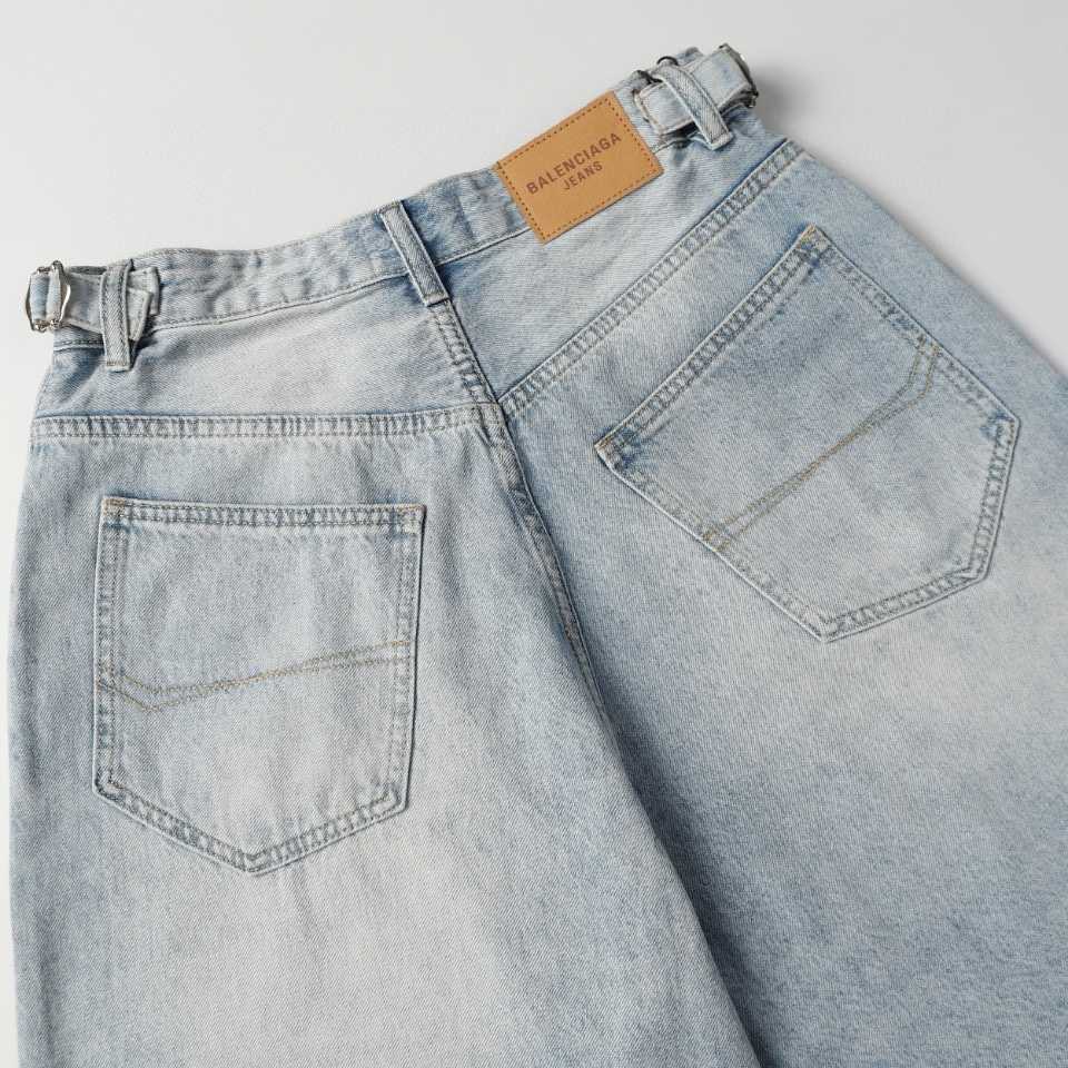 Balenciaga Denim Shorts - PerfectKickZ