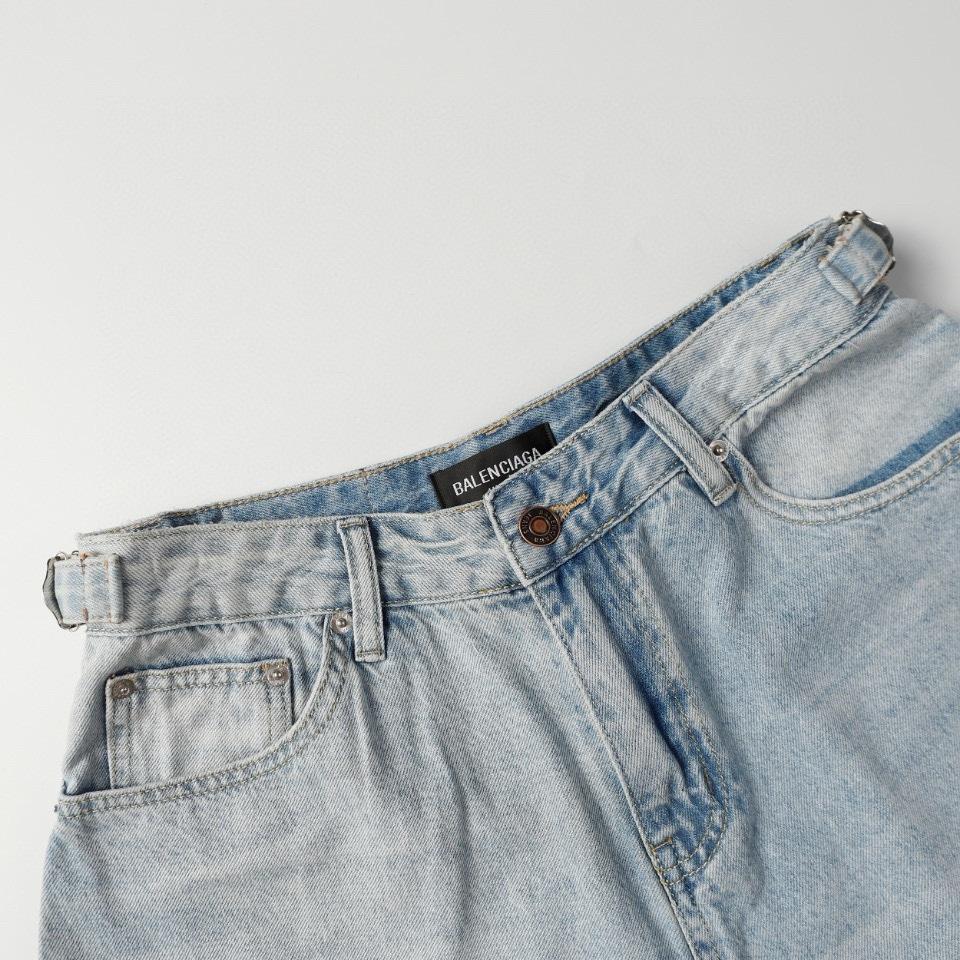 Balenciaga Denim Shorts - PerfectKickZ