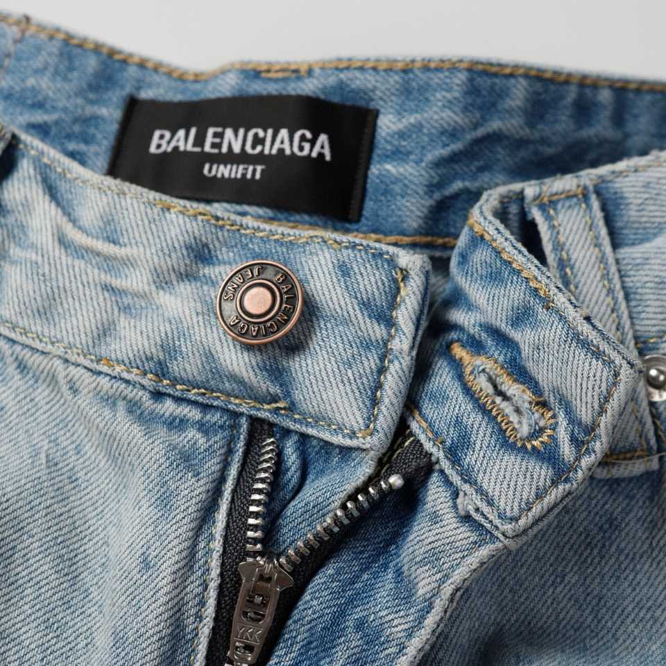 Balenciaga Denim Shorts - PerfectKickZ