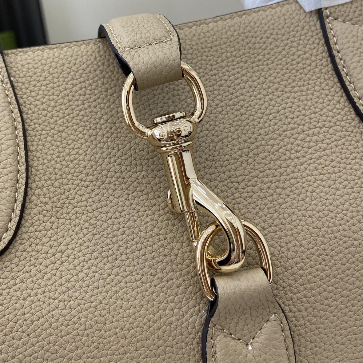 Gucci Medium Tote Bag With Hook Closure - PerfectKickZ