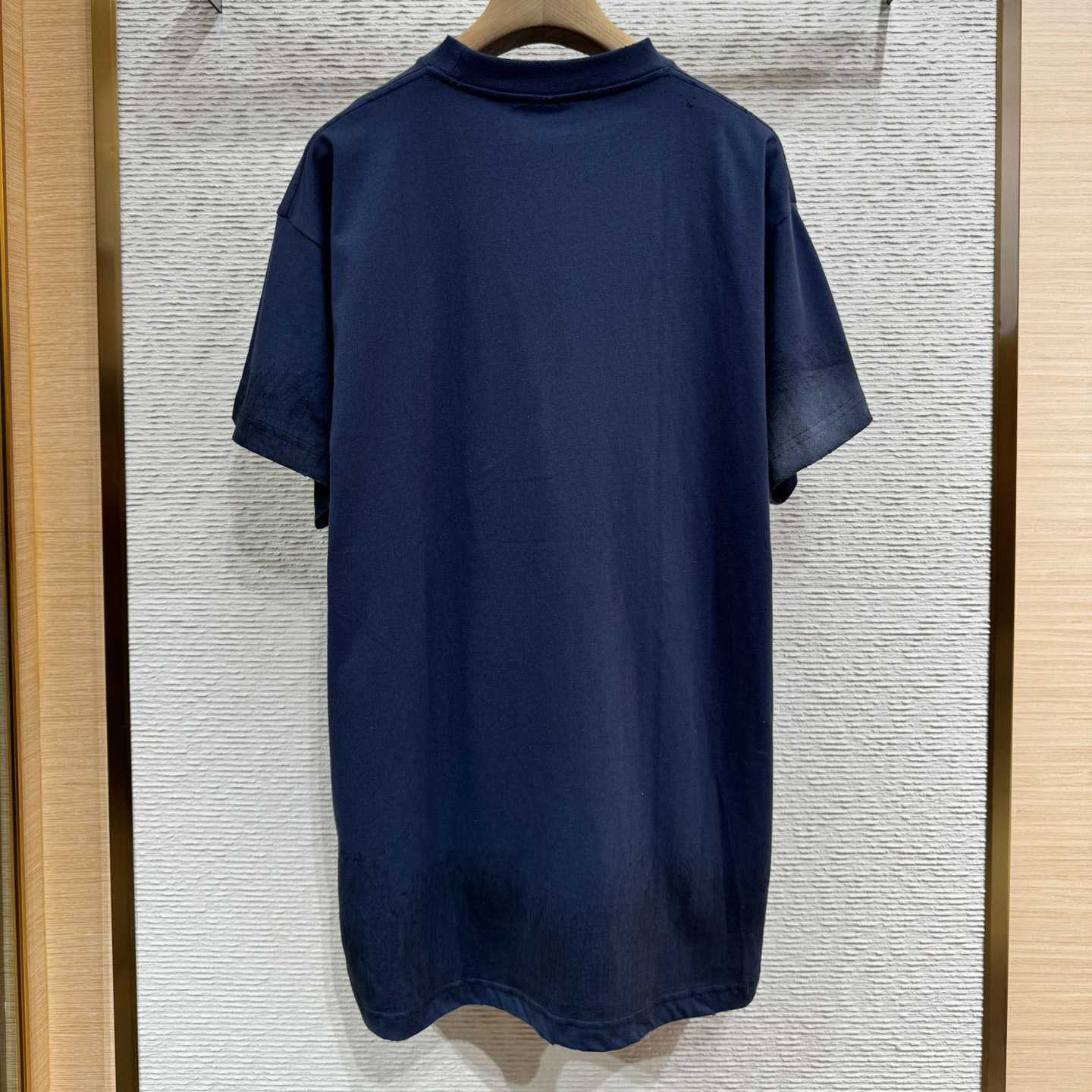 Balenciaga Unisex 3B Stencil Oversized T-shirt In Cotton - PerfectKickZ