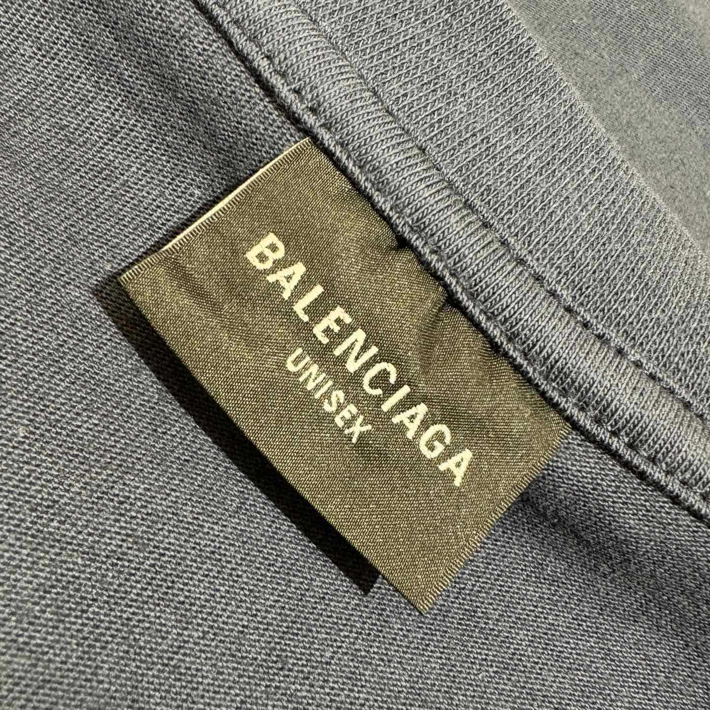 Balenciaga Unisex 3B Stencil Oversized T-shirt In Cotton - PerfectKickZ