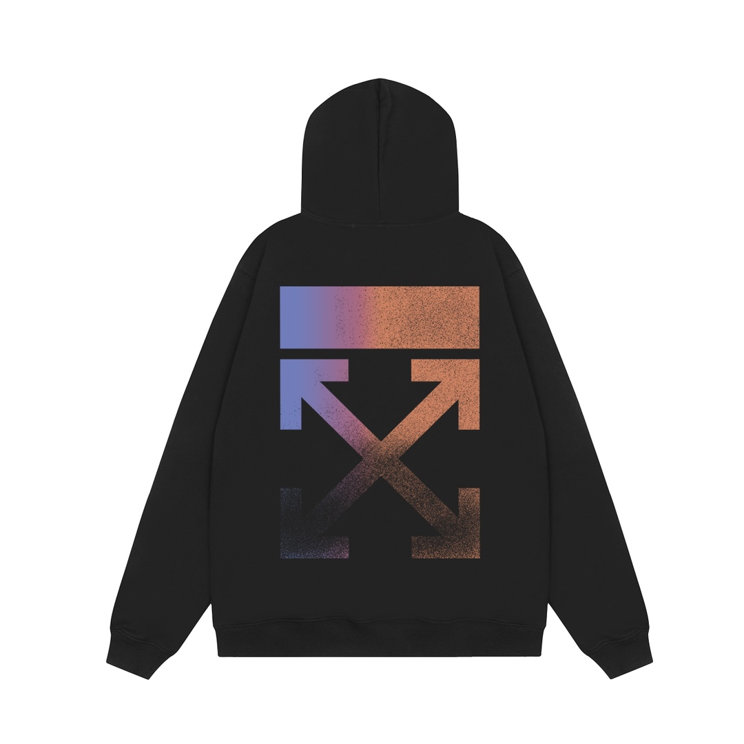 Off-White Gradient Arrows Hoodie - PerfectKickZ