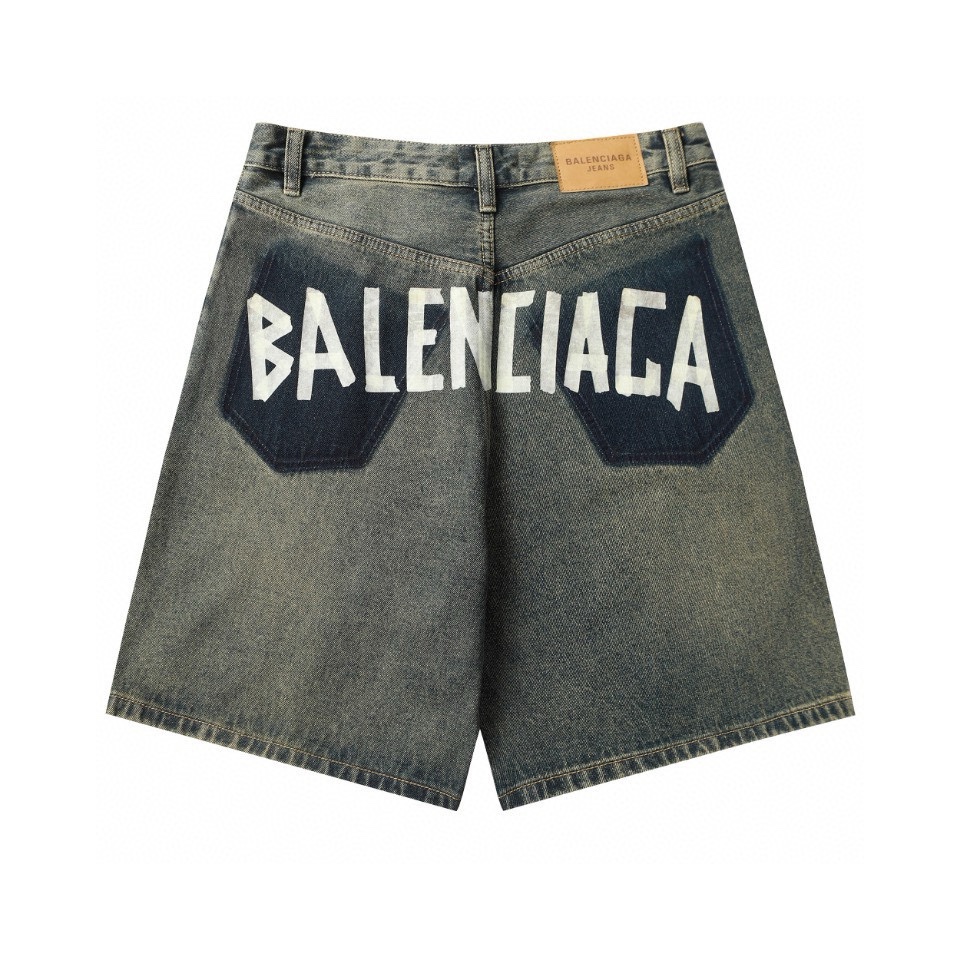 Balenciaga Denim Shorts - PerfectKickZ