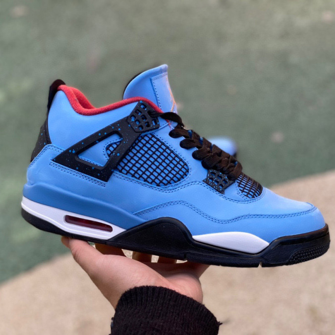 Air Jordan 4 x Travis Scott Cactus Sneaker  308497-406 - PerfectKickZ