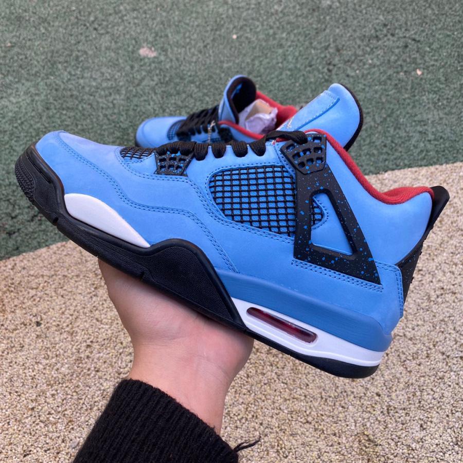 Air Jordan 4 x Travis Scott Cactus Sneaker  308497-406 - PerfectKickZ