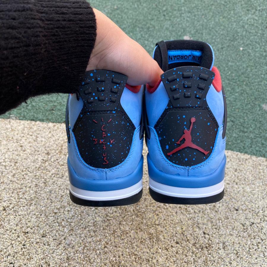 Air Jordan 4 x Travis Scott Cactus Sneaker  308497-406 - PerfectKickZ