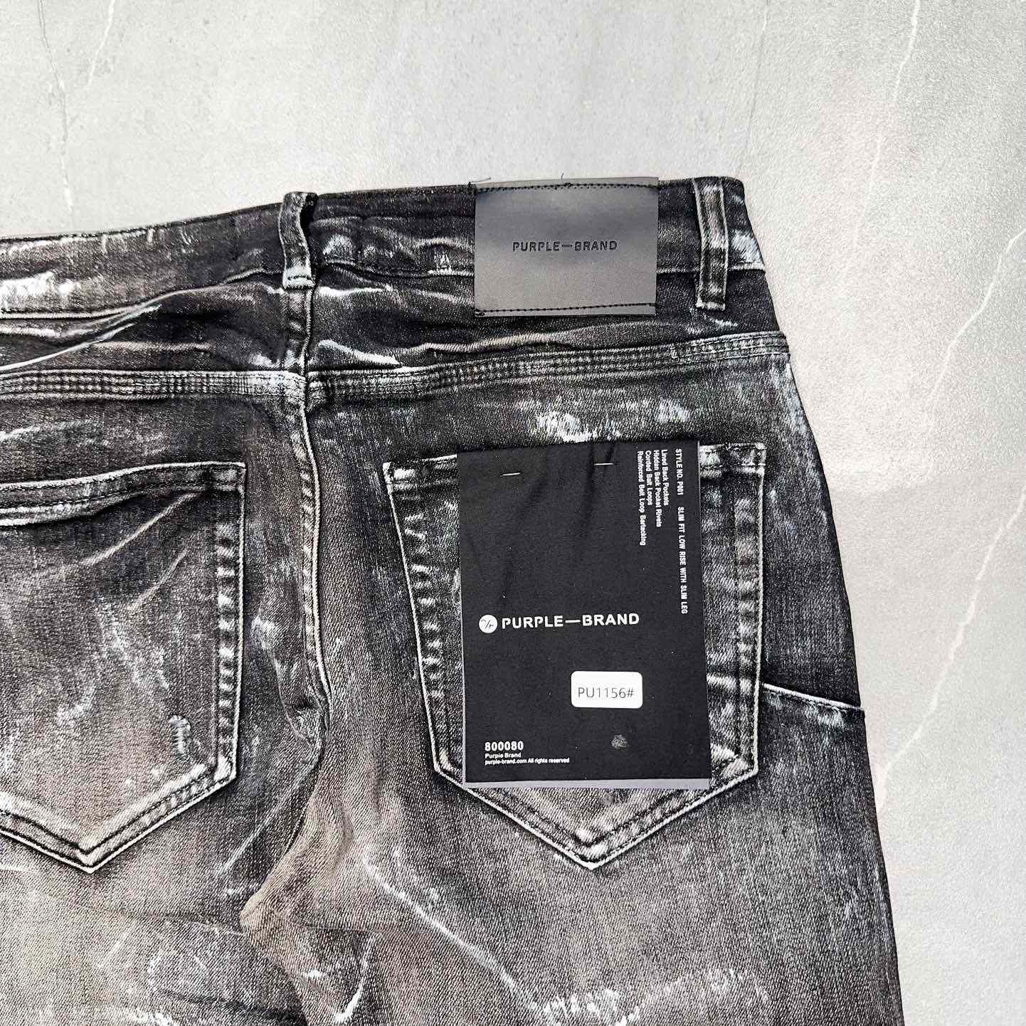 Purple-Brand Jeans   PU1156 - PerfectKickZ