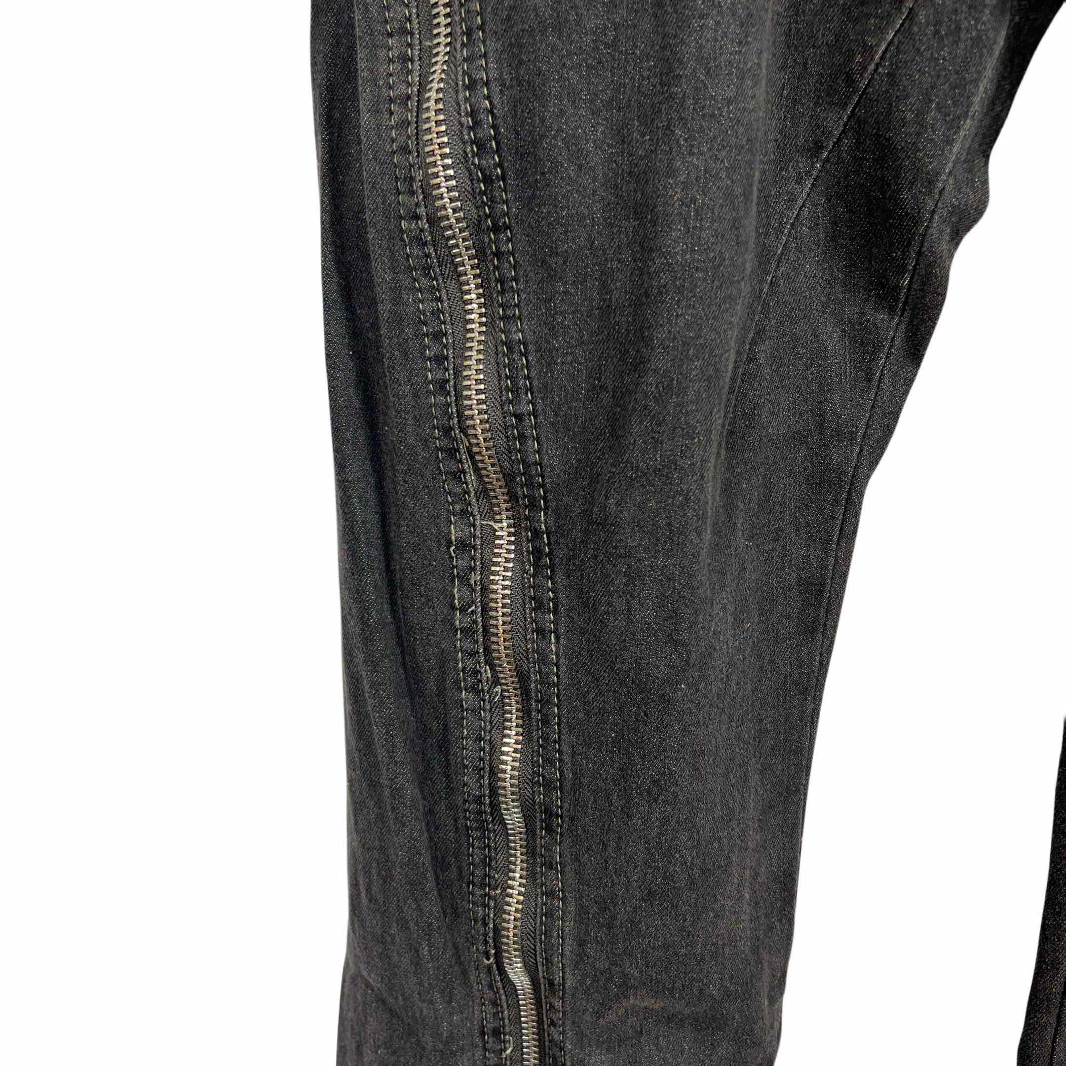 Rick Owens Zip-Detail Bolan Banana Slim Jeans - PerfectKickZ