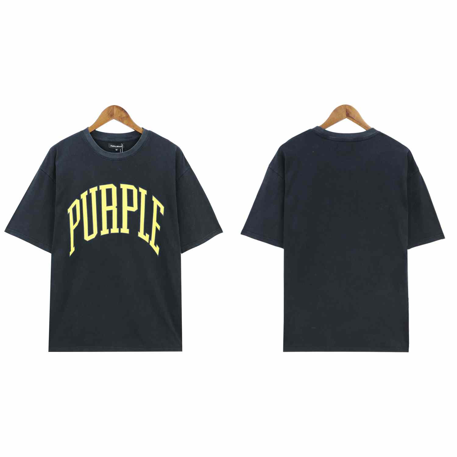 Purple-Brand Cotton Jersey Logo Graphic T-Shirt - PerfectKickZ
