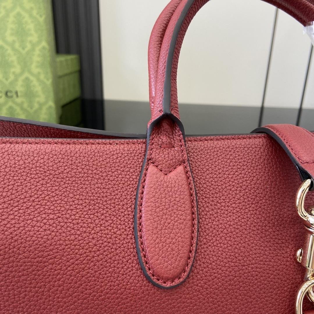 Gucci Medium Tote Bag With Hook Closure - PerfectKickZ