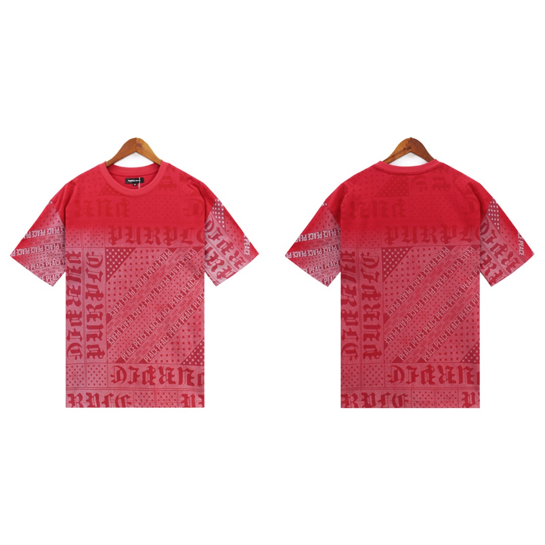 Purple-Brand Flag Bandana Tee - PerfectKickZ