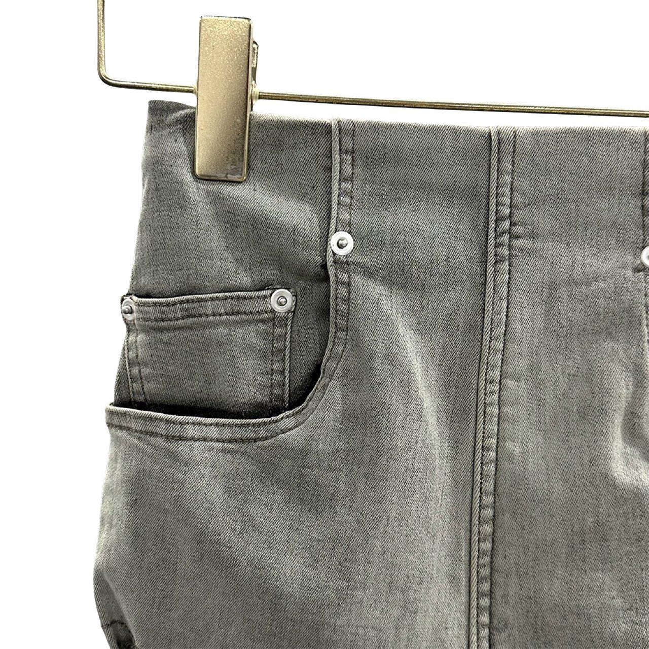 Rick Owens Distressed High-waist Mini Shorts  - PerfectKickZ