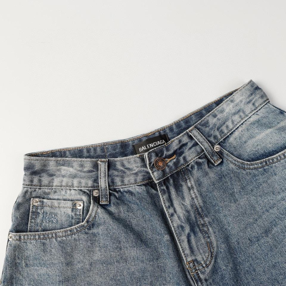 Balenciaga Denim Shorts - PerfectKickZ
