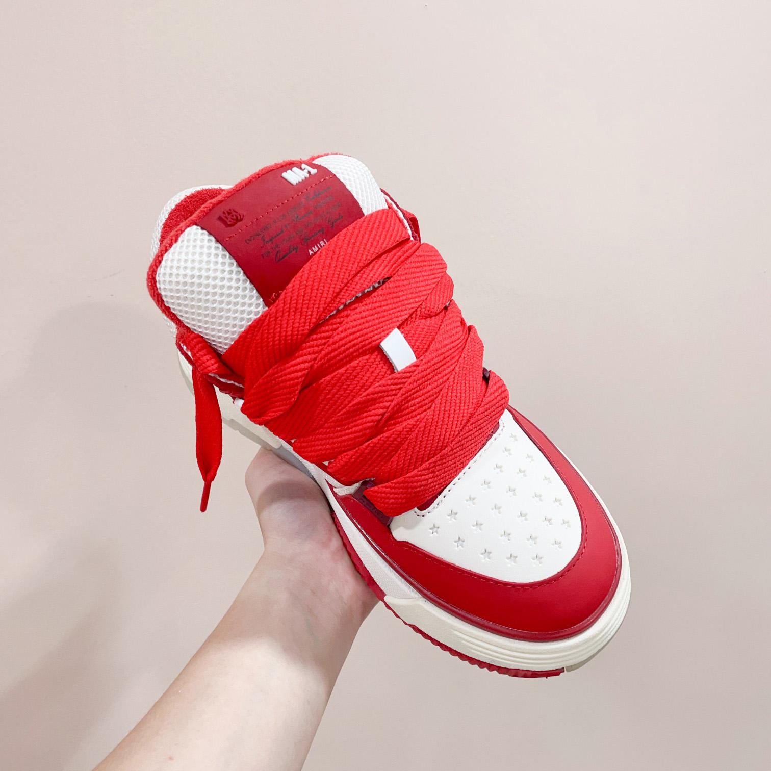Amiri MA-1 Low Top Lace Up Sneakers - PerfectKickZ