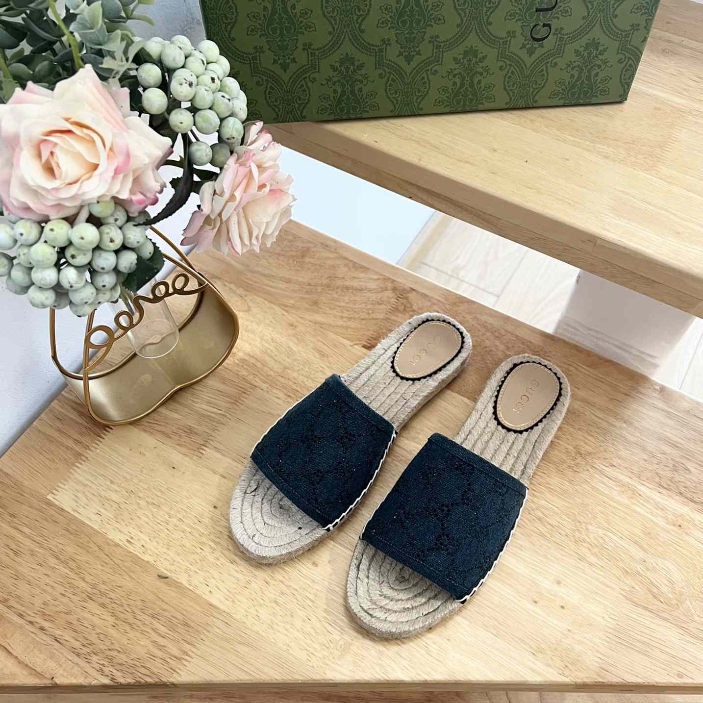 Gucci Women's Slide Espadrille  - PerfectKickZ