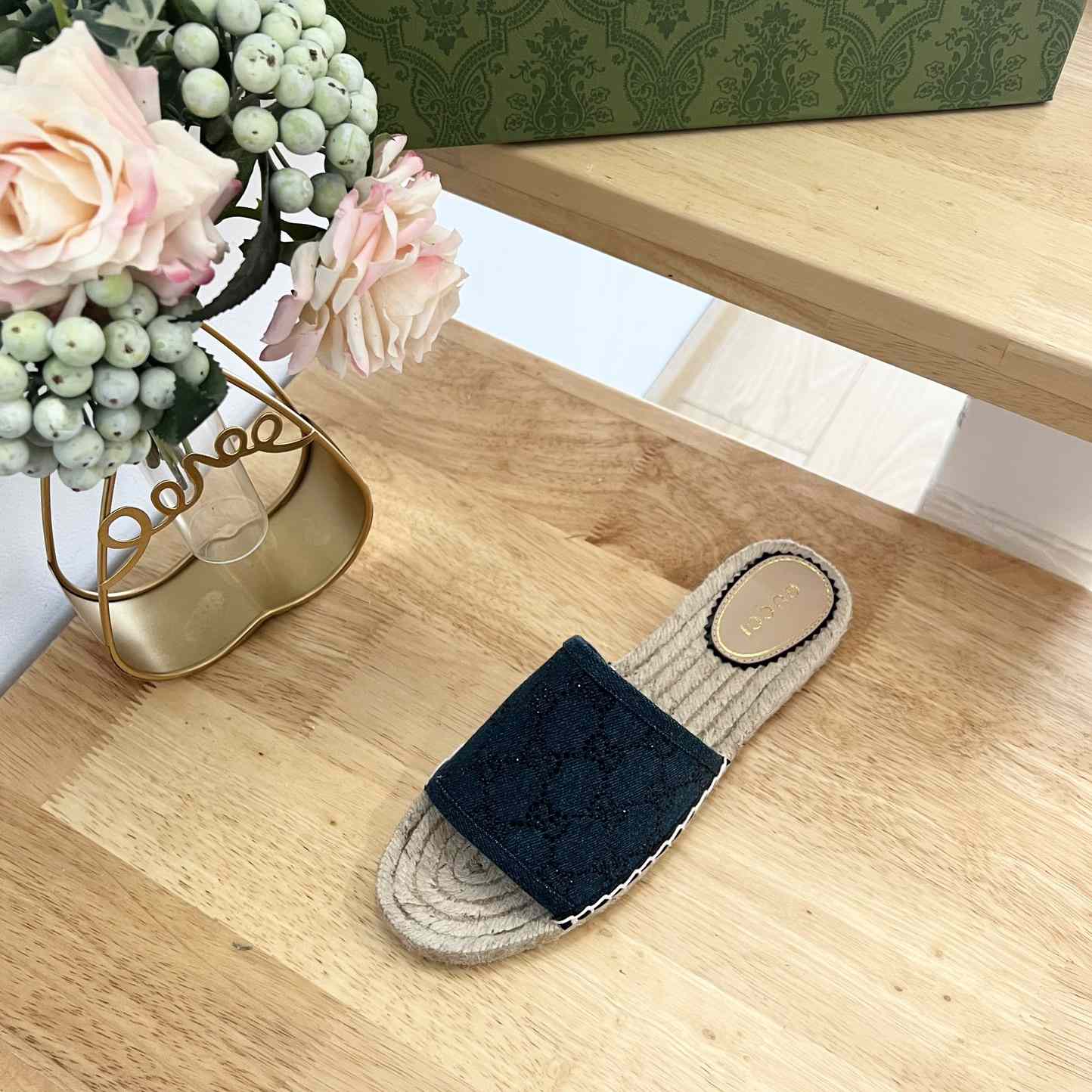 Gucci Women's Slide Espadrille  - PerfectKickZ