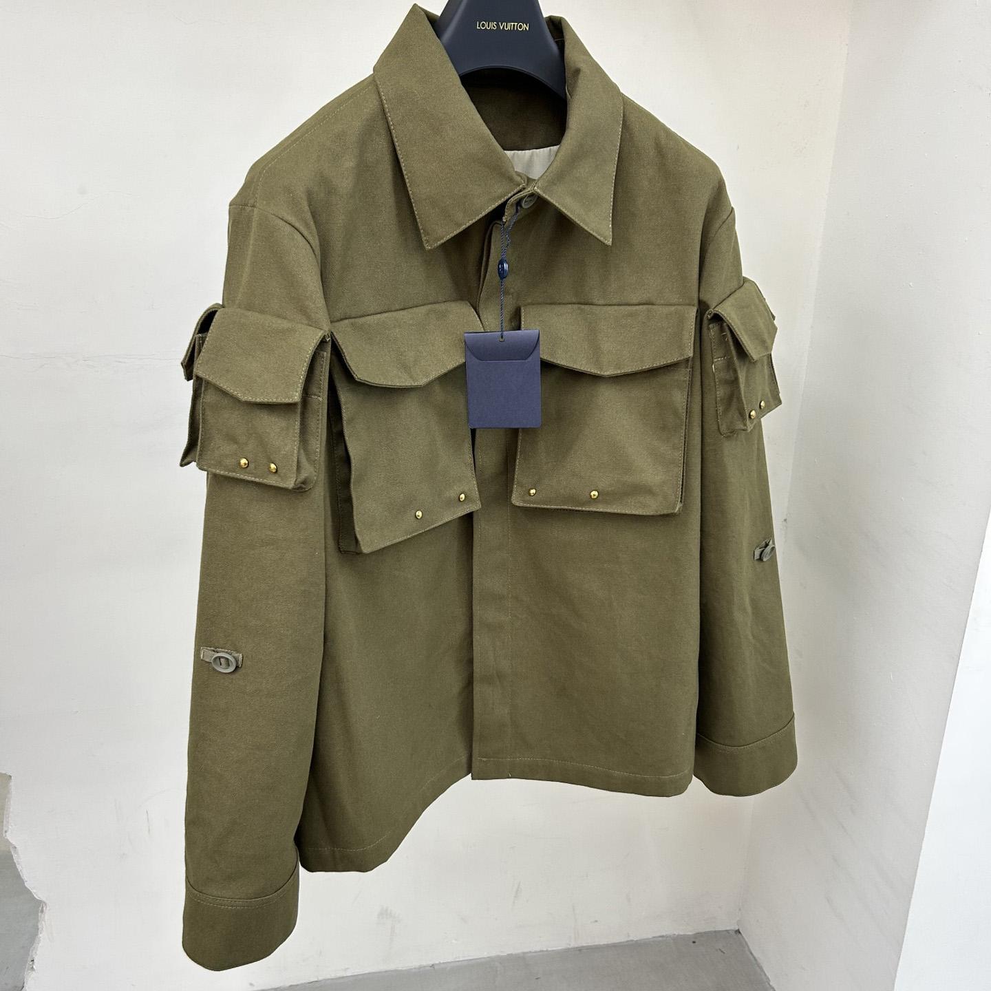 Louis Vuitton Cotton Utility Overshirt - PerfectKickZ