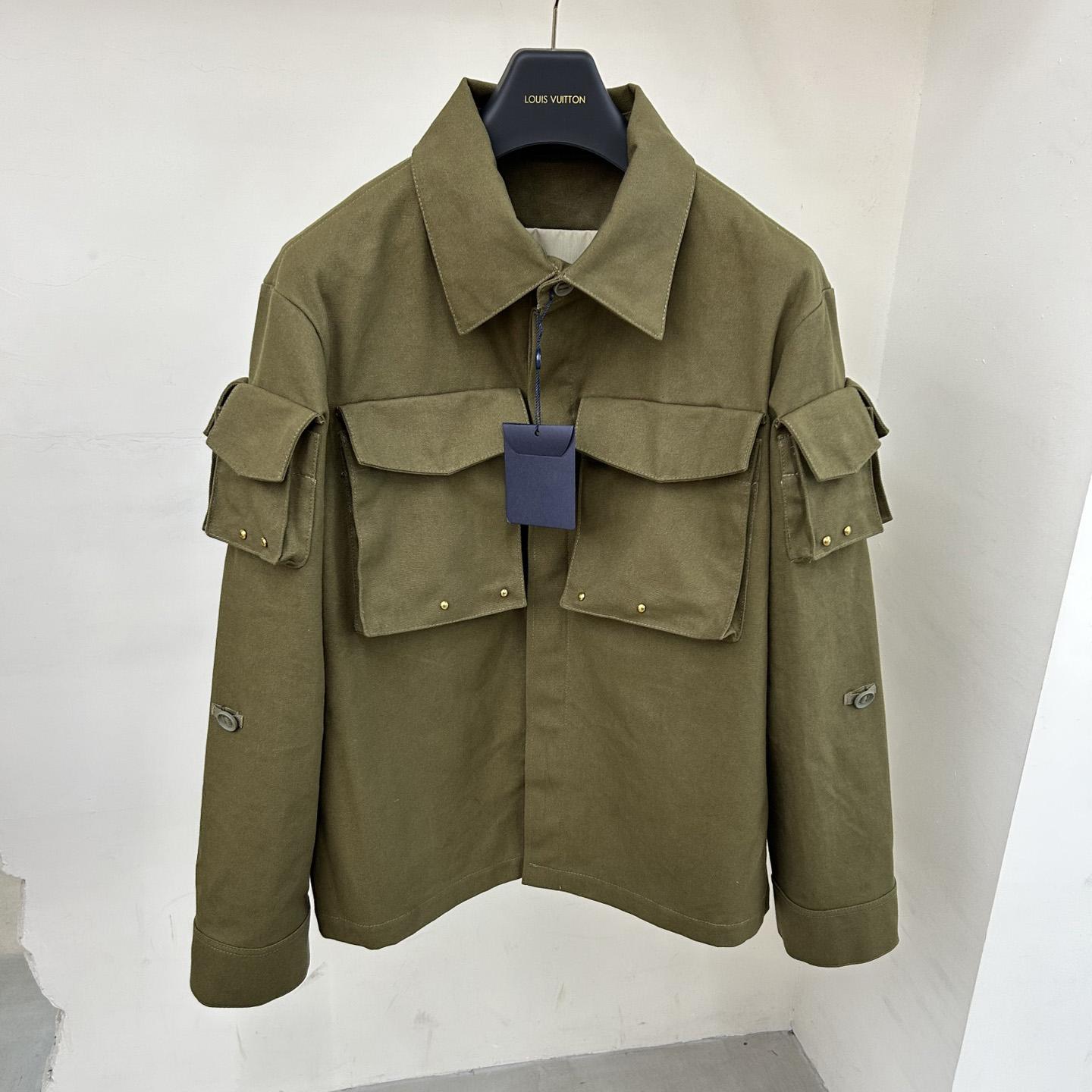 Louis Vuitton Cotton Utility Overshirt - PerfectKickZ