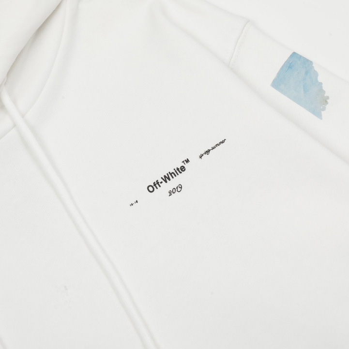 Off-White Cotton Hoodie - PerfectKickZ