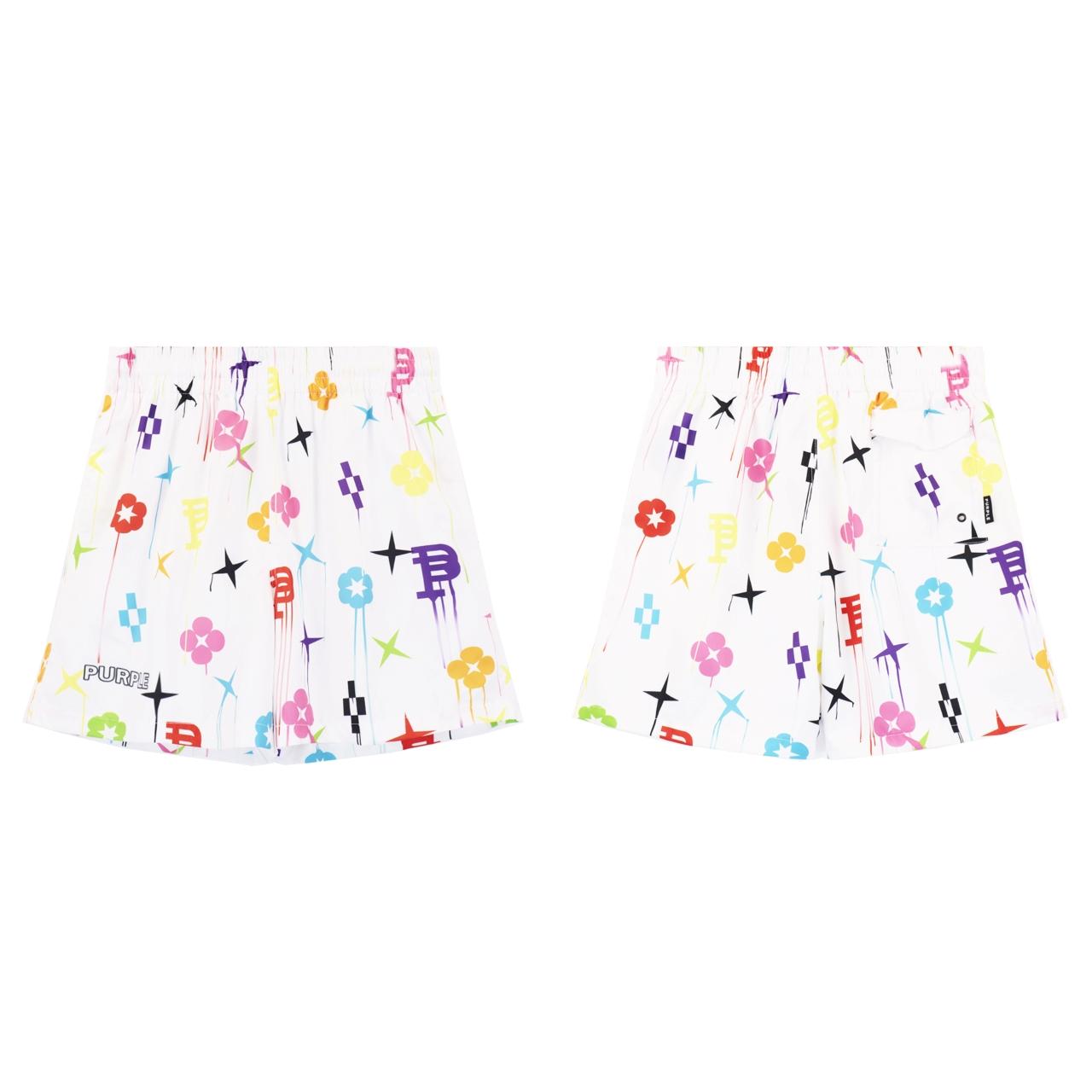 Purple-Brand All Around Short 'All Over Print' - PerfectKickZ