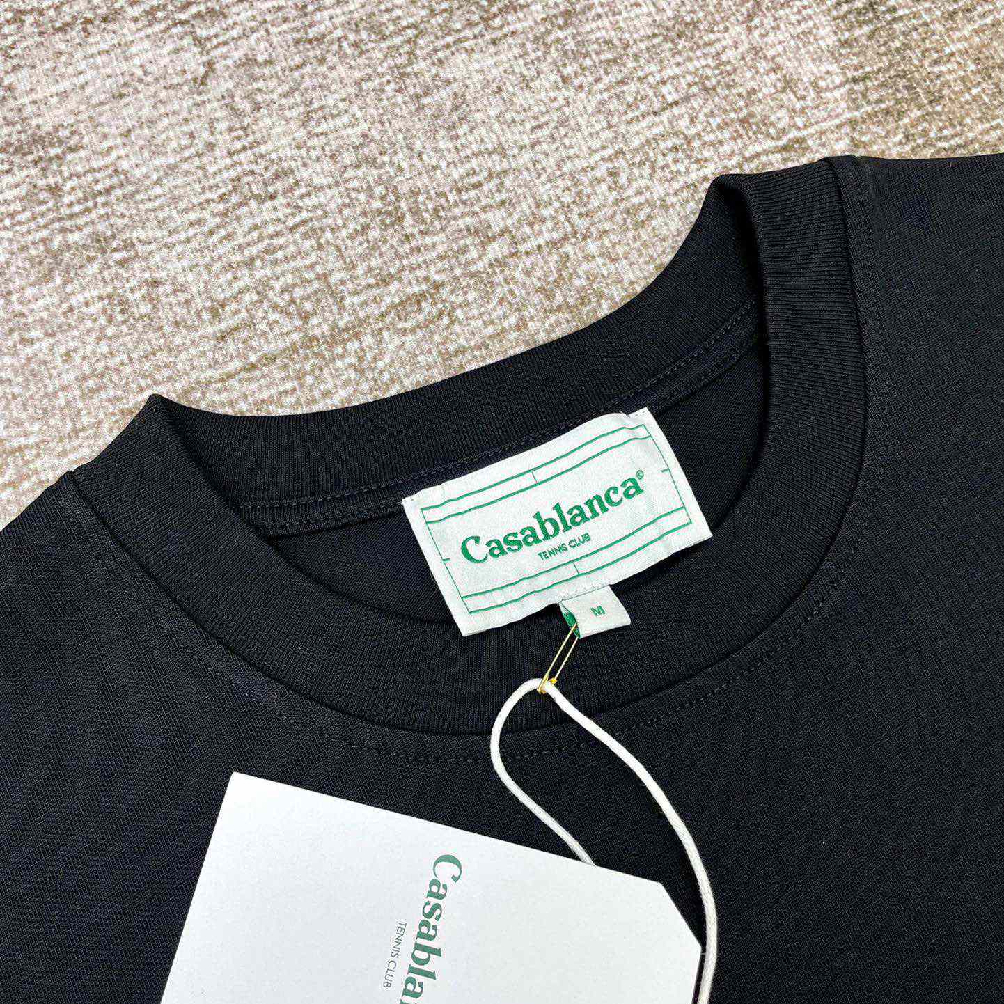 Casablanca Tennis Pastelle Printed T-Shirt   C871 - PerfectKickZ