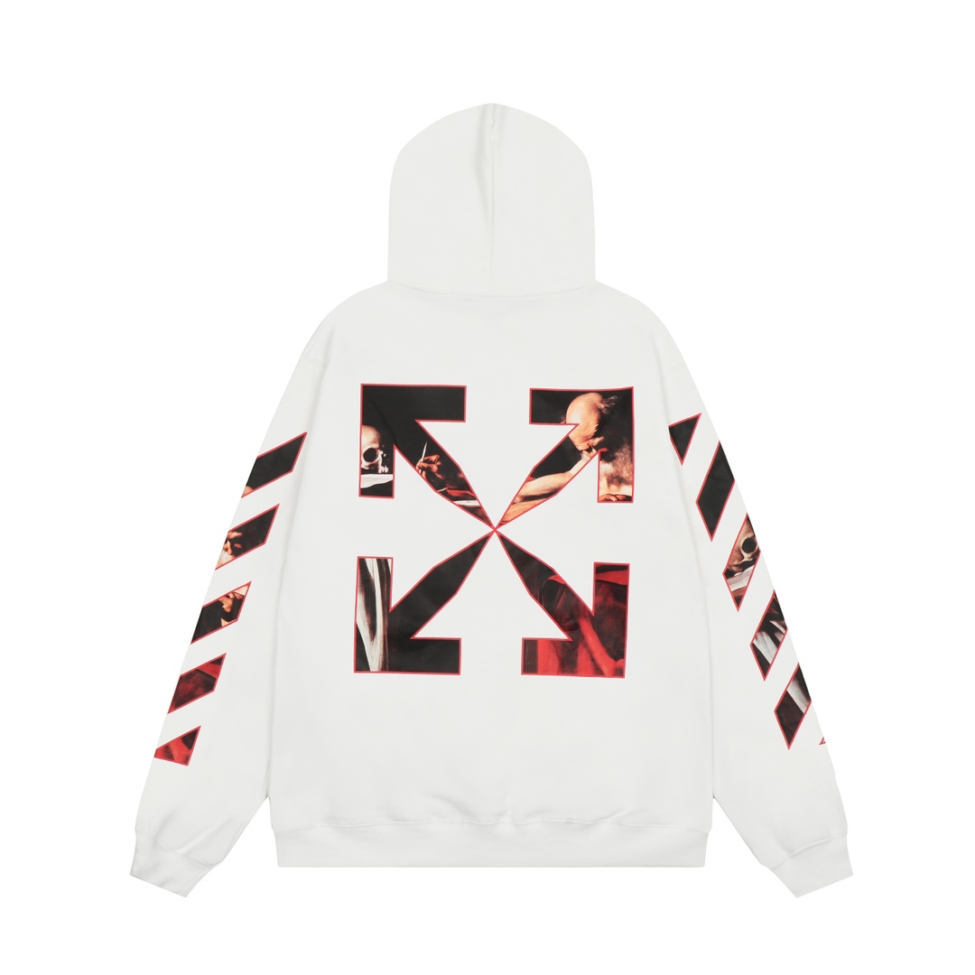 Off-White Caravaggio Slim Hoodie - PerfectKickZ