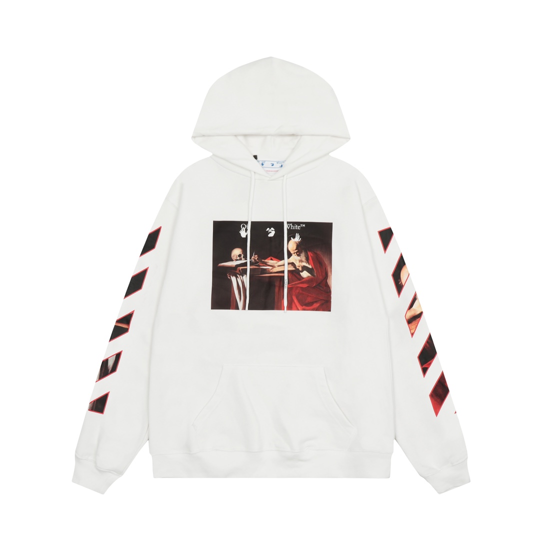 Off-White Caravaggio Slim Hoodie - PerfectKickZ