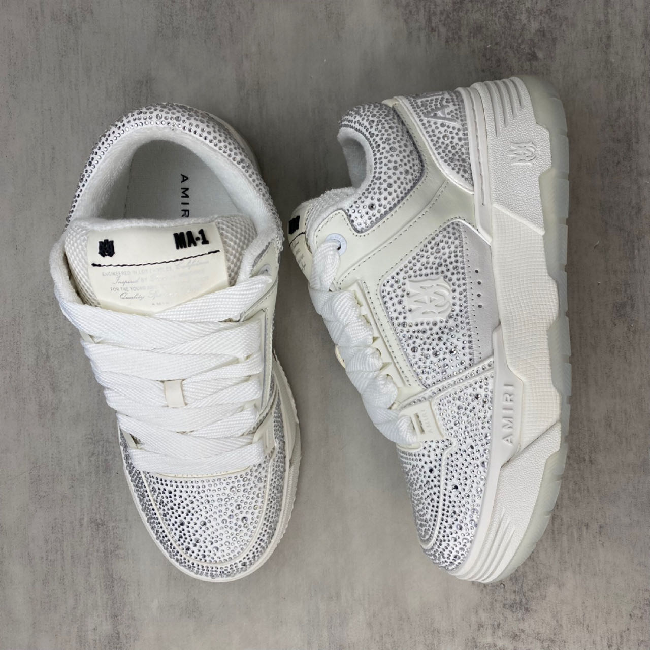 Amiri Crystal Ma-1 Sneakers - PerfectKickZ