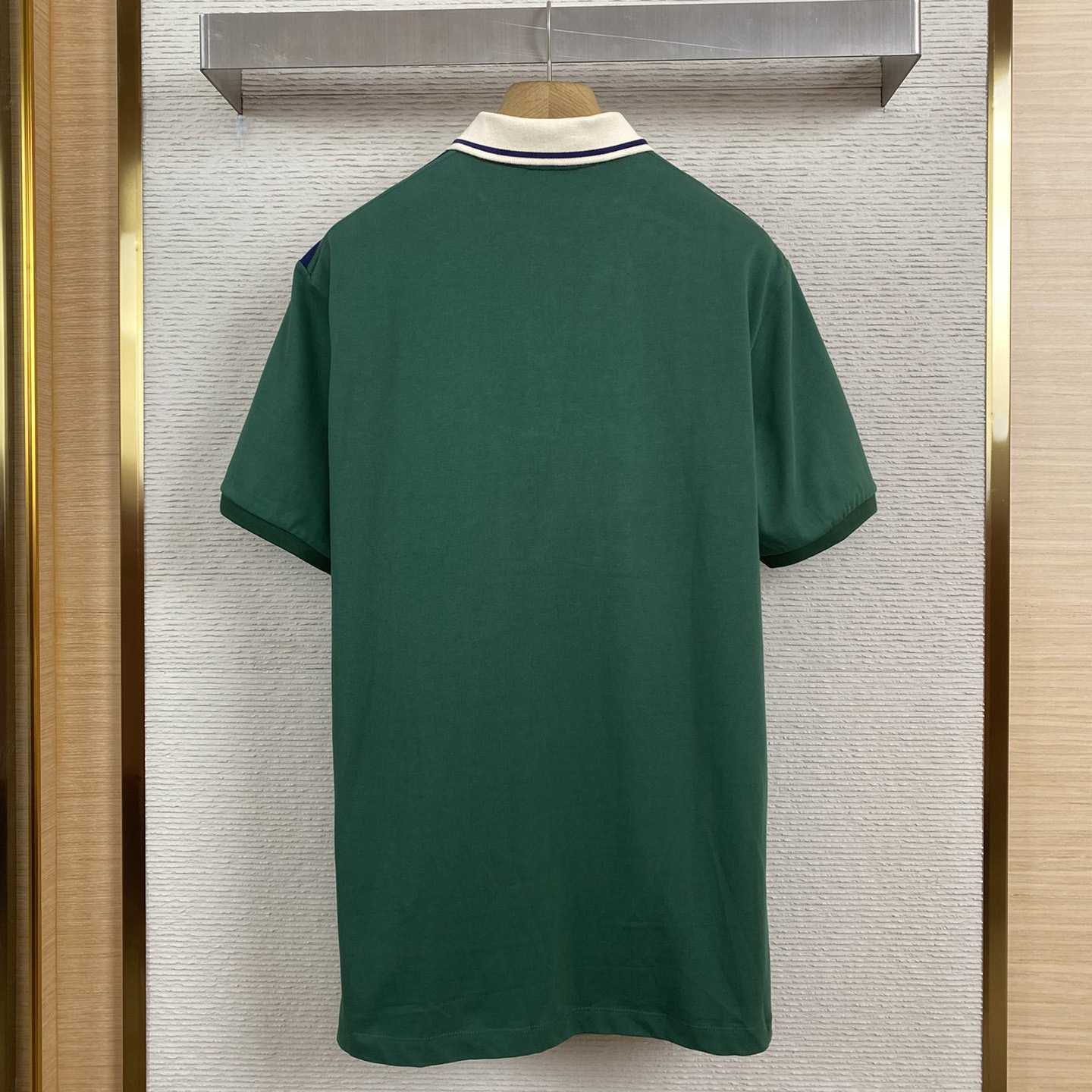 Gucci Cotton Polo With Interlocking G - PerfectKickZ
