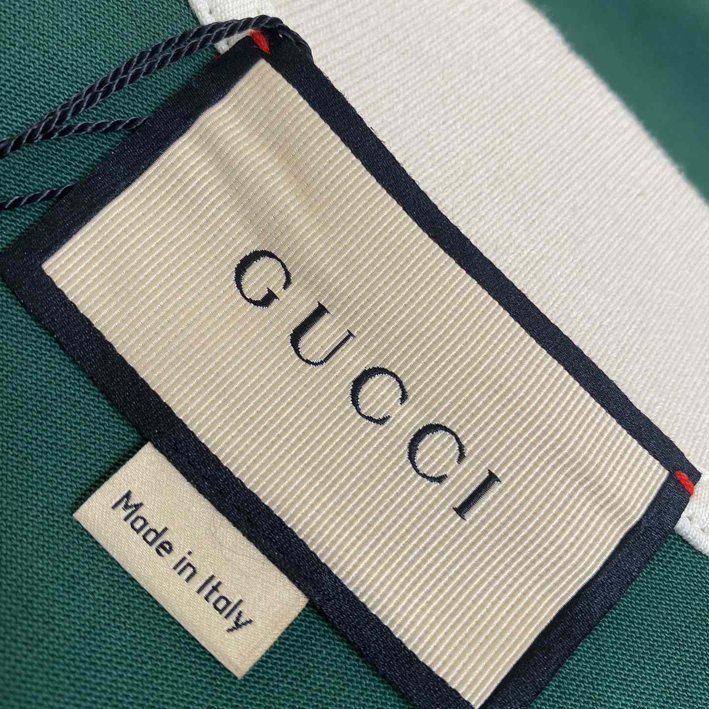 Gucci Cotton Polo With Interlocking G - PerfectKickZ
