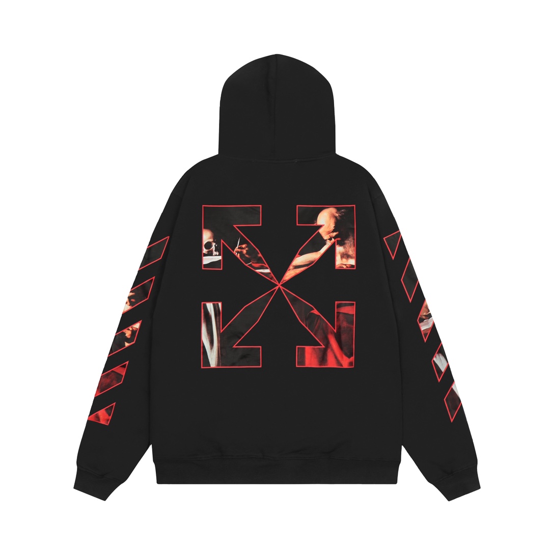 Off-White Caravaggio Slim Hoodie - PerfectKickZ