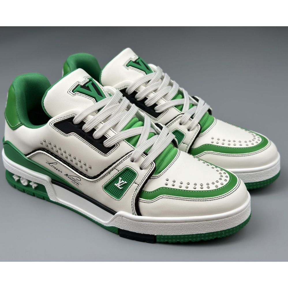 Louis Vuitton LV Trainer Sneaker   - PerfectKickZ