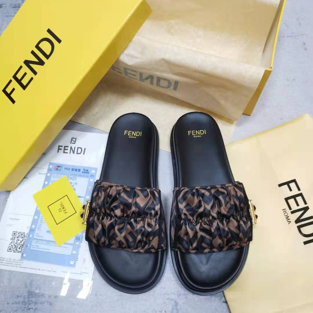 Fendi Vertigo Slides - PerfectKickZ