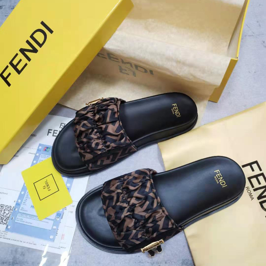 Fendi Vertigo Slides - PerfectKickZ