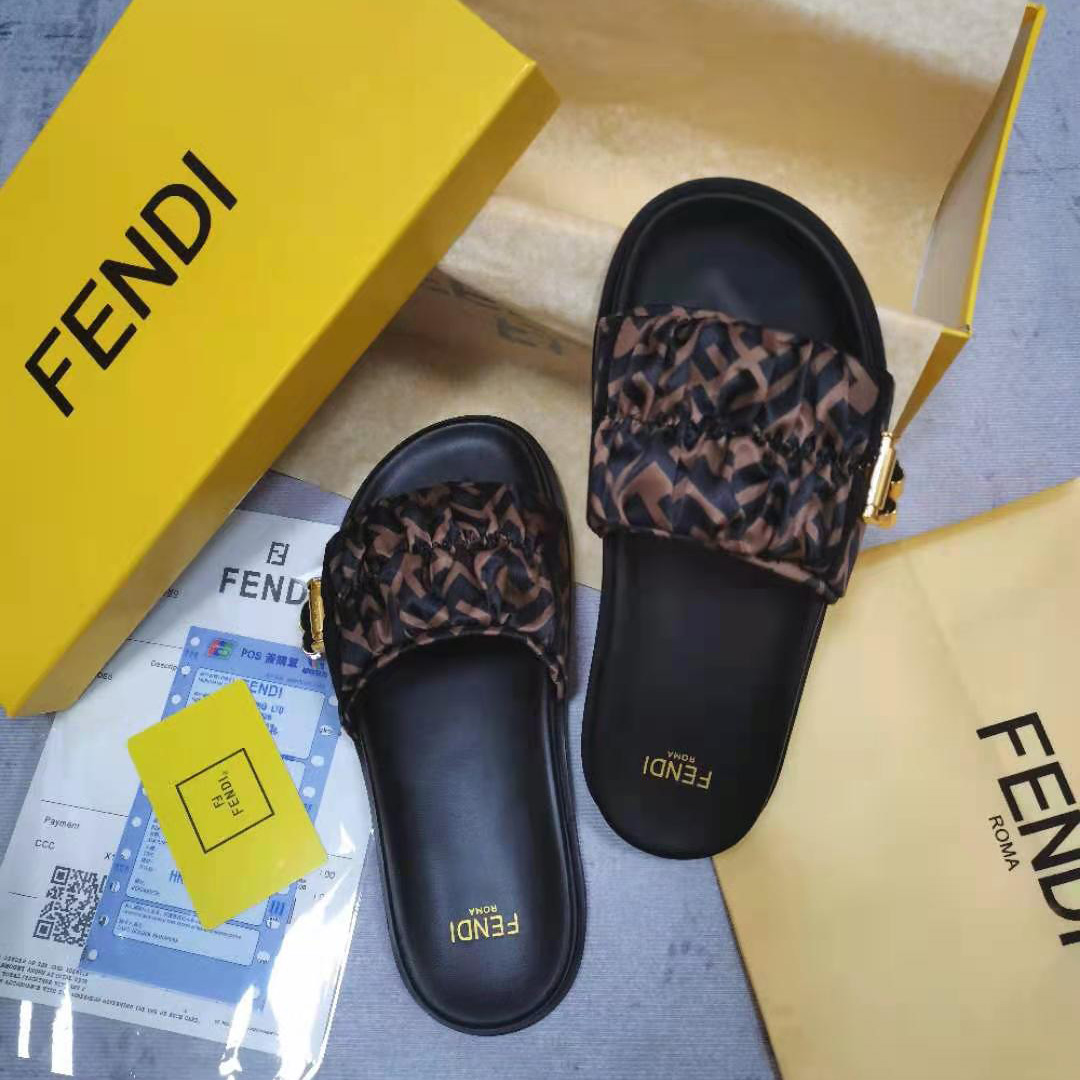 Fendi Vertigo Slides - PerfectKickZ