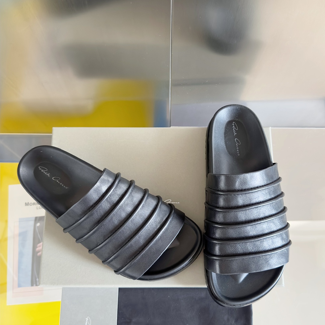 Rick Owens Ruhlmann Granola Slides - 