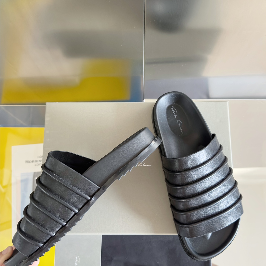 Rick Owens Ruhlmann Granola Slides - 