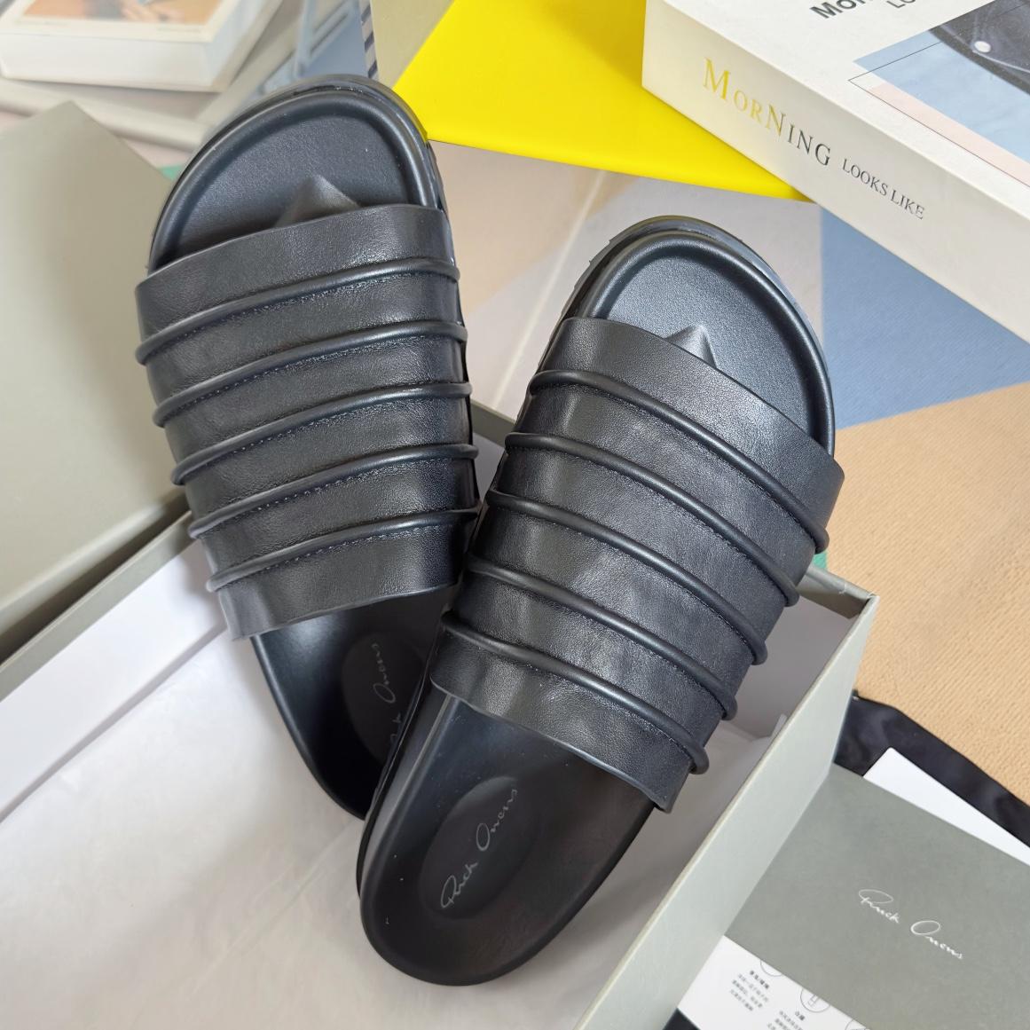 Rick Owens Ruhlmann Granola Slides - 