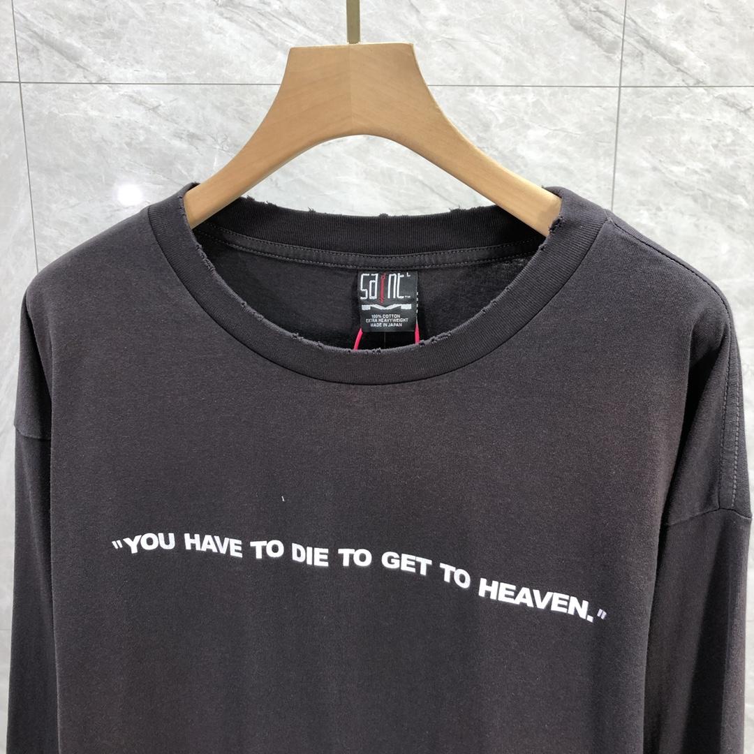 Saint Michael S N T Long Sleeved Club Tee - PerfectKickZ