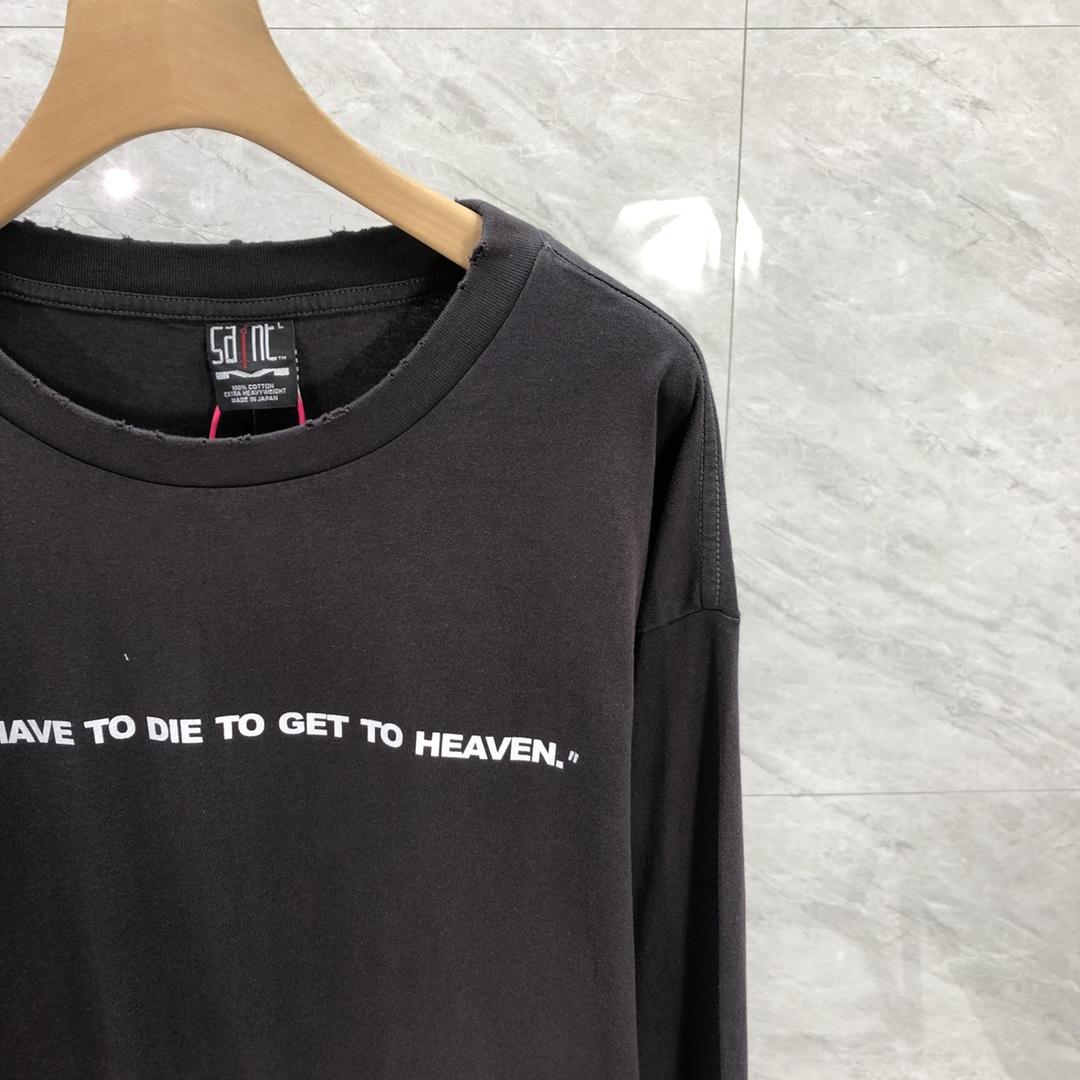 Saint Michael S N T Long Sleeved Club Tee - PerfectKickZ