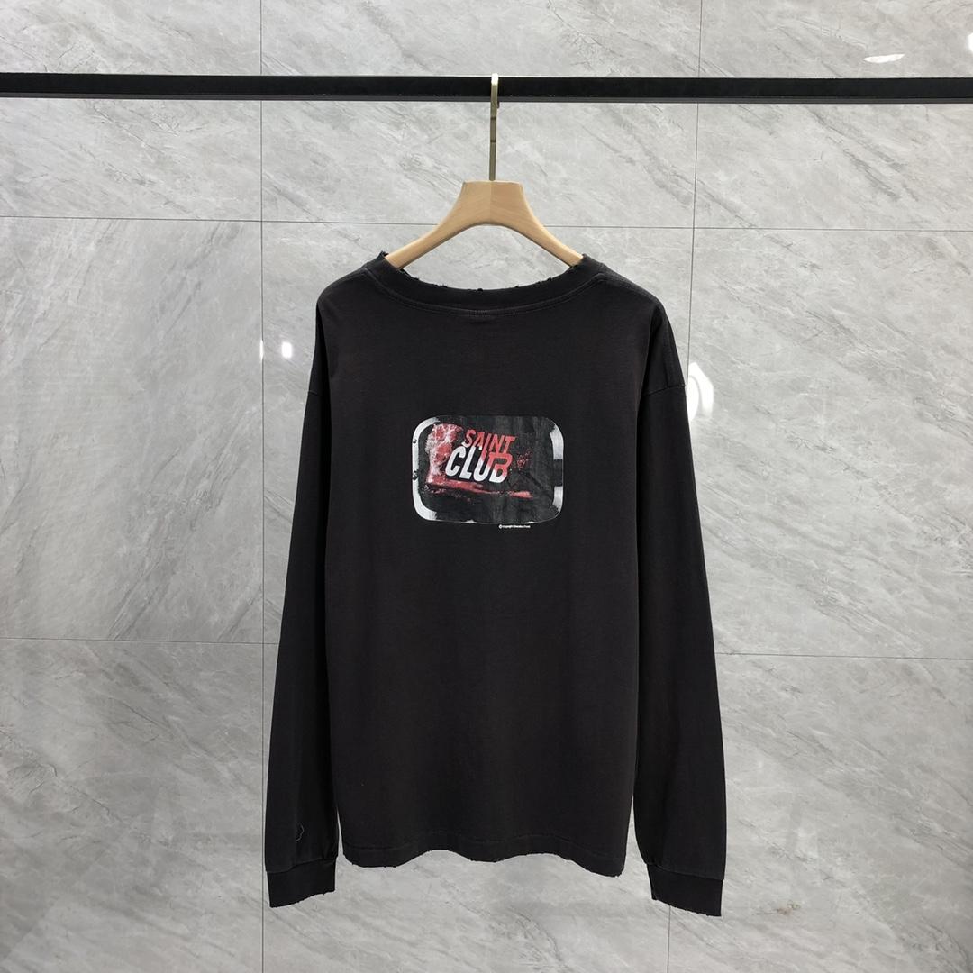 Saint Michael S N T Long Sleeved Club Tee - PerfectKickZ