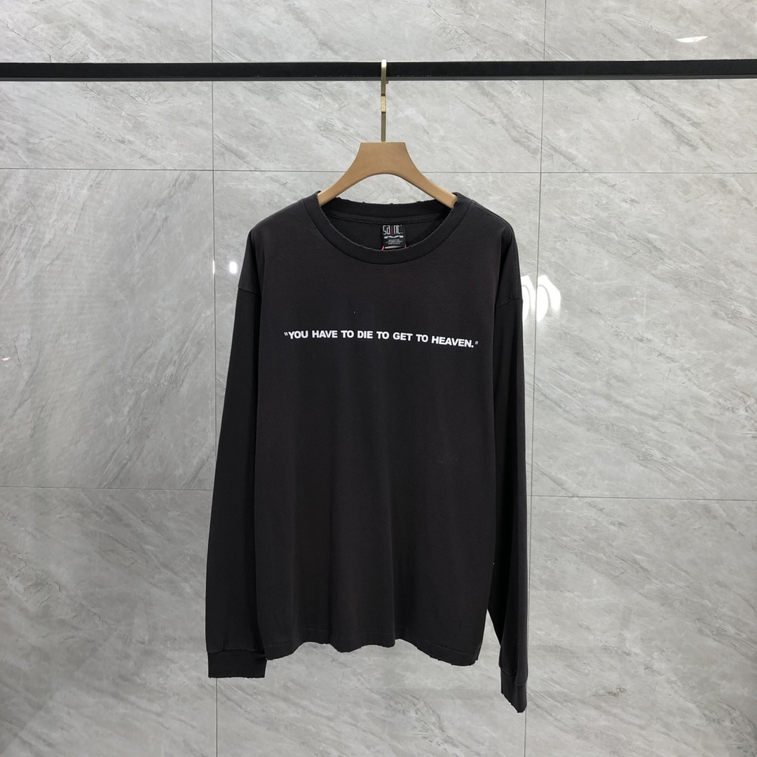 Saint Michael S N T Long Sleeved Club Tee - PerfectKickZ