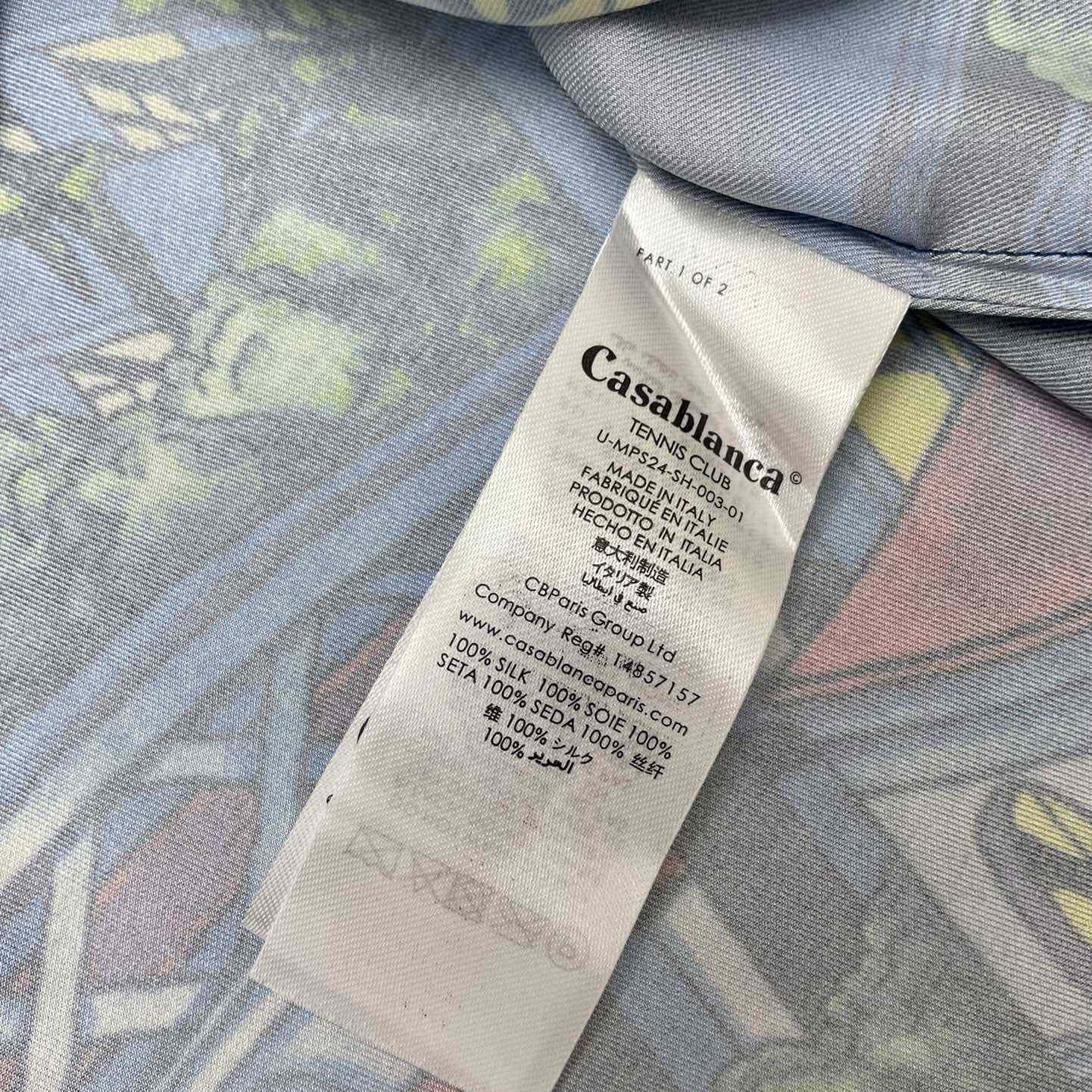 Casablanca The Night View Silk Shirt   CA3468 - PerfectKickZ