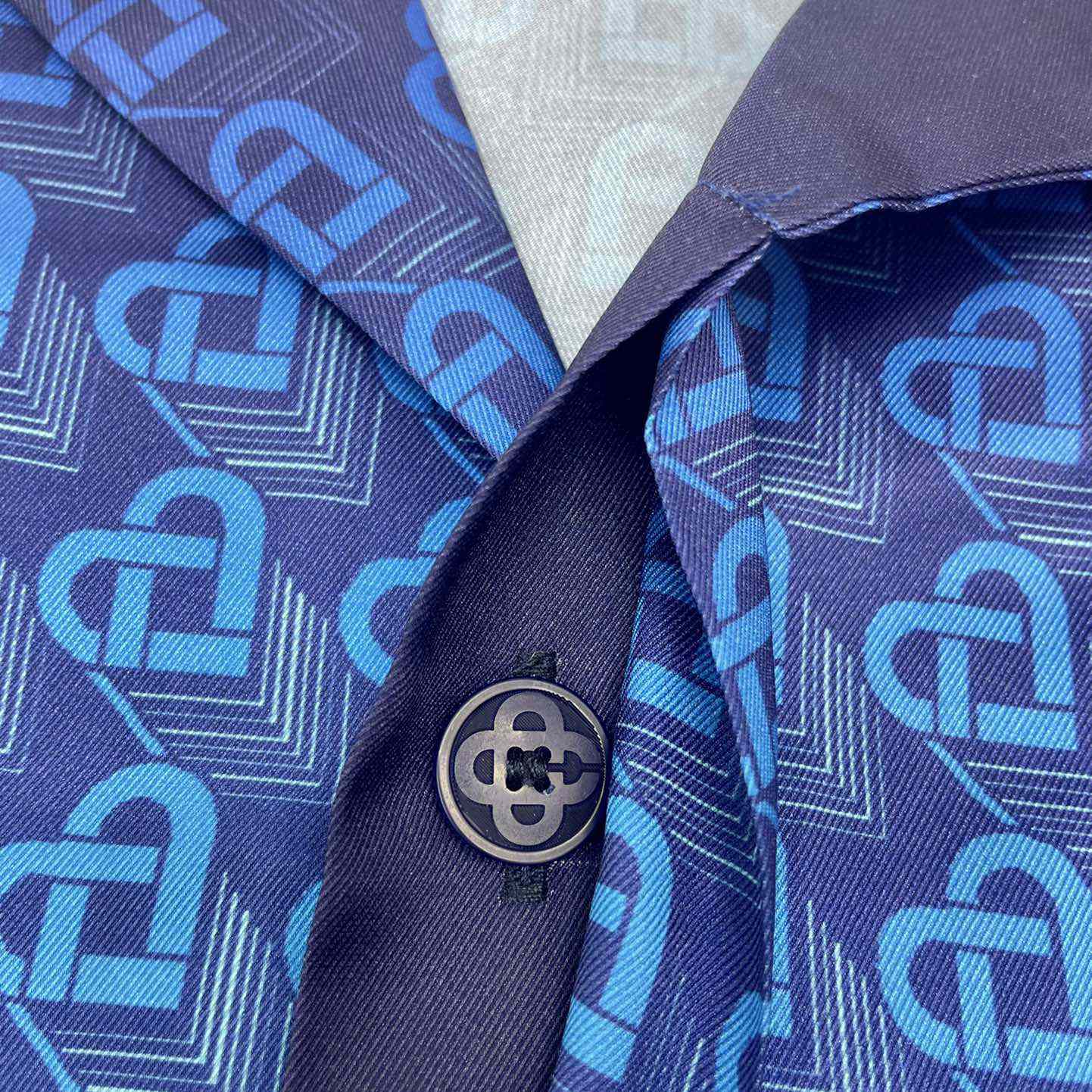 Casablanca The Night View Silk Shirt   CA3468 - PerfectKickZ