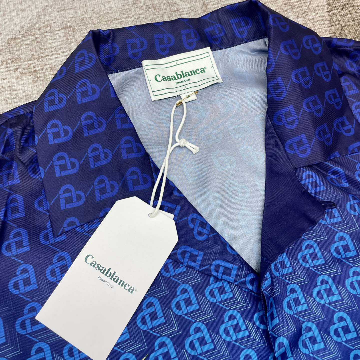 Casablanca The Night View Silk Shirt   CA3468 - PerfectKickZ