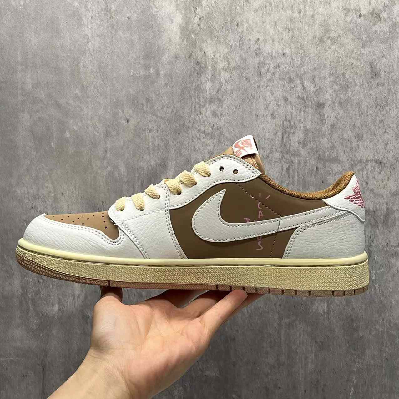 Travis Scott X Jordan 1 Low OG Sneaker   DM7866-106 - PerfectKickZ