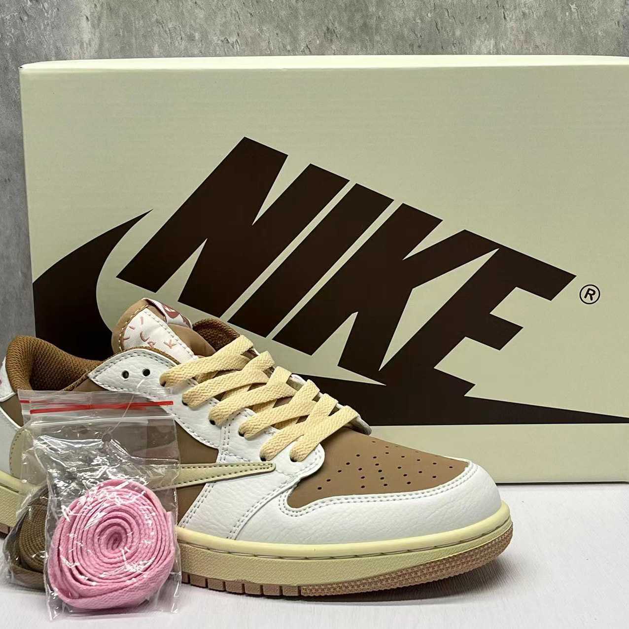 Travis Scott X Jordan 1 Low OG Sneaker   DM7866-106 - PerfectKickZ