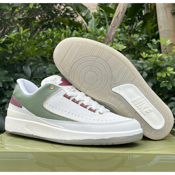 Air Jordan 2 Low “Chinese New Year” Sneakers    FJ6871-100  - PerfectKickZ