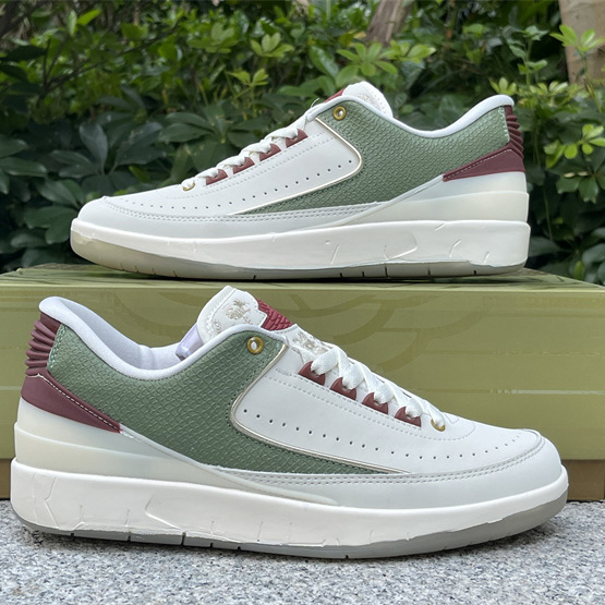 Air Jordan 2 Low “Chinese New Year” Sneakers    FJ6871-100  - PerfectKickZ